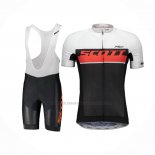 2018 Abbigliamento Ciclismo Scott RC Arancione Manica Corta e Salopette