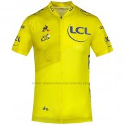 2020 Abbigliamento Ciclismo Tour de France Giallo Manica Corta
