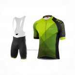 2021 Abbigliamento Ciclismo Loffler Giallo Verde Manica Corta e Salopette