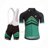 2017 Abbigliamento Ciclismo Pearl Izumi Nero Verde Manica Corta e Salopette