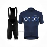 2020 Abbigliamento Ciclismo De Marchi Scuro Blu Manica Corta e Salopette