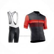 2021 Abbigliamento Ciclismo Northwave Rosso Manica Corta e Salopette
