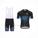 2021 Abbigliamento Ciclismo Steep Nero Blu Manica Corta e Salopette