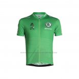 2021 Abbigliamento Ciclismo Tour de France Verde Manica Corta