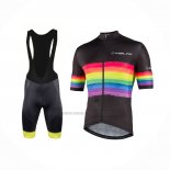 2022 Abbigliamento Ciclismo Nalini Multicolore Manica Corta e Salopette