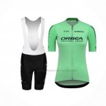 2023 Abbigliamento Ciclismo Donne Orbea Verde Manica Lunga e Salopette