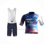 2023 Abbigliamento Ciclismo Israel Cycling Academy Multicolore Manica Corta e Salopette