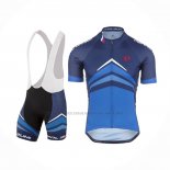 2017 Abbigliamento Ciclismo Pearl Izumi Blu Manica Corta e Salopette