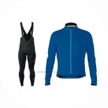 2021 Abbigliamento Ciclismo Mavic Blu Manica Lunga e Salopette