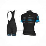 2021 Abbigliamento Ciclismo ALE Blu Grigio Manica Corta e Salopette