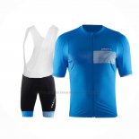 2017 Abbigliamento Ciclismo Craft Blu Manica Corta e Salopette
