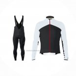 2021 Abbigliamento Ciclismo Mavic Bianco Manica Lunga e Salopette