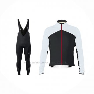 2021 Abbigliamento Ciclismo Mavic Bianco Manica Lunga e Salopette