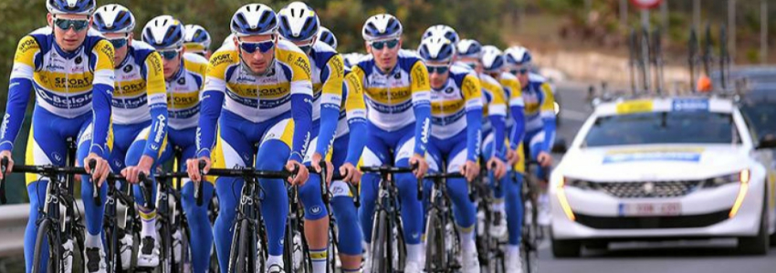 Sport Vlaanderen Baloise abbigliamento ciclismo